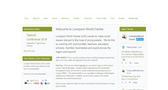 Desktop Screenshot of liverpoolworldcentre.org